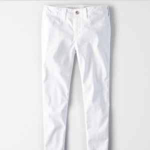 American Eagle White Jeggings
